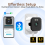 3MP 2K Window Camera with Color Night Vision,Dual 3