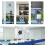 3MP 2K Window Camera with Color Night Vision,Dual 5