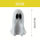 Halloween Ghost Can Hold A Dose mit gruseligem Getränkedekor Beve 6