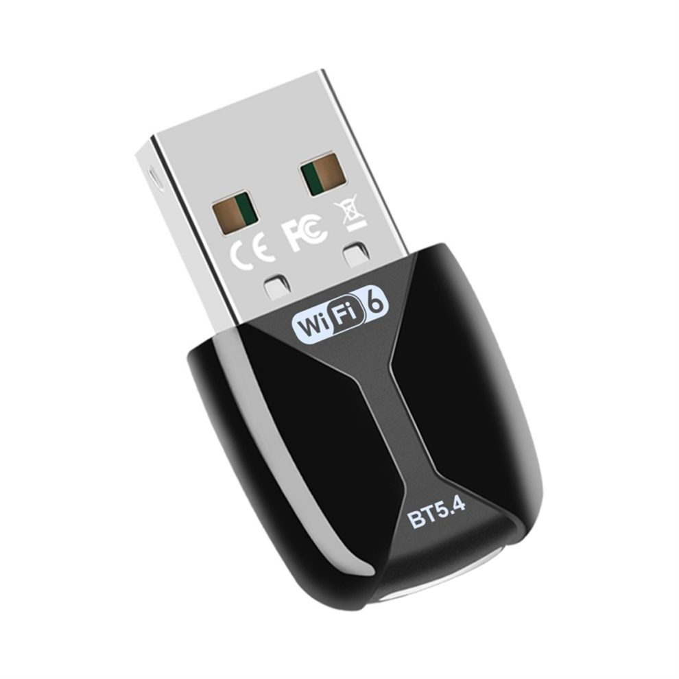 Photos - Wi-Fi Adapter 2 in 1 WIFI6 AX900 USB Bluetooth 5.4 Wireless WiFi