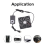 High Speed Axial Muffin Fan,Variable PC Fan with C 5