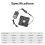 High Speed Axial Muffin Fan,Variable PC Fan with C 7