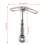 Silver Stainless Steel Adjustable Internal Wastega 4