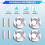1Set/8Pcs 1.6L Engine Pistons 23040-2B600 for Acce 9