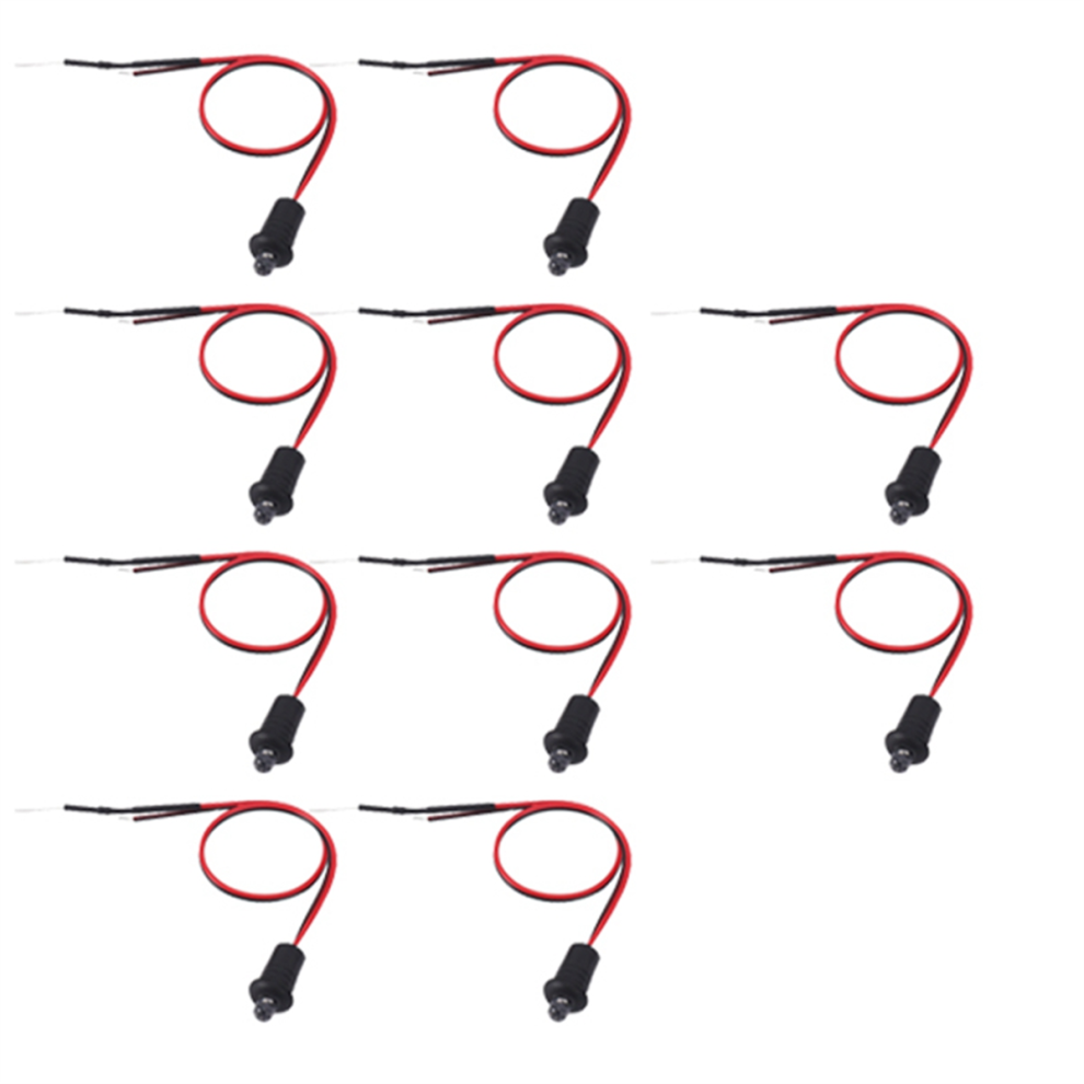 12V Flashing Dummy Fake Car Alarm Dash Mount Led L 4853917013214