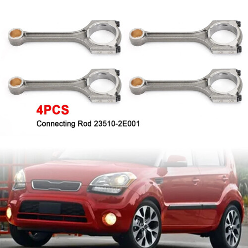 4Pcs Engine Piston Connecting Rods Assembly for 20 2