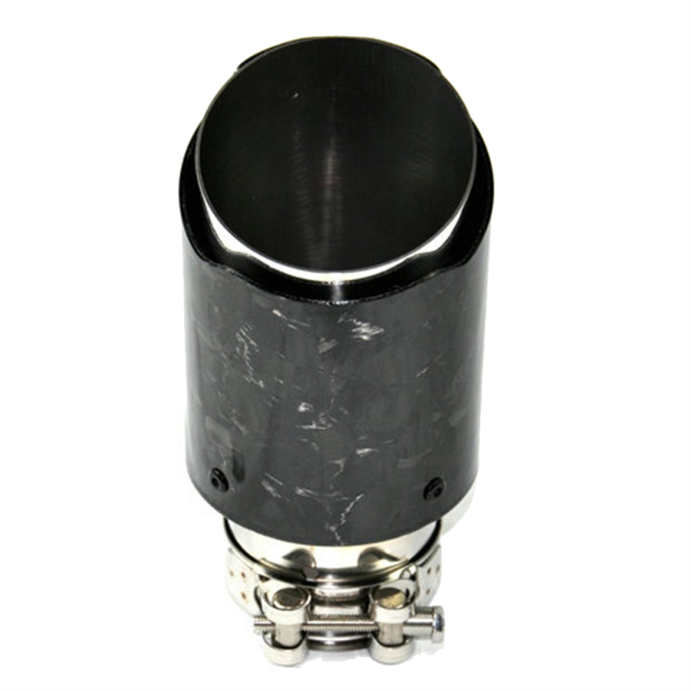 Car Forging Pattern Exhaust Tip 63-101Mm Universal 4853542275483