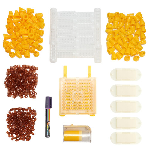 Queen Rearing Kit Plastic Bee Breeding Set Cage
