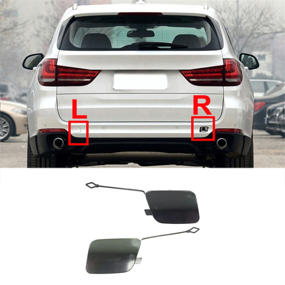 Tow Eye Covers Fog Lower Bumper Grill Set Of Light 4853917026962