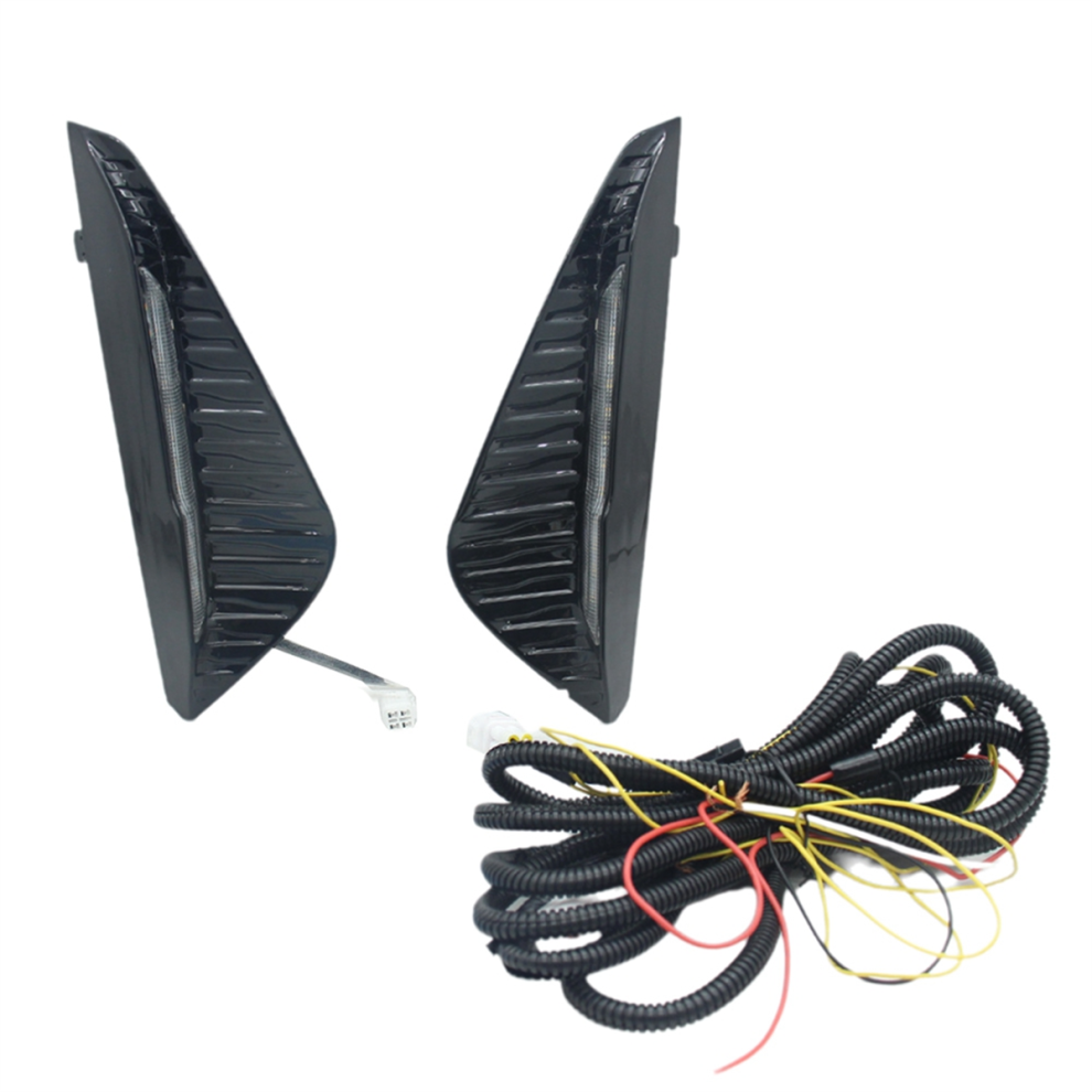 Car Head Drl Daytime Running Daul Clour Light 4853542275209