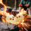 Halloween Fire Pit Skull Imitation Human Bonfire A 6