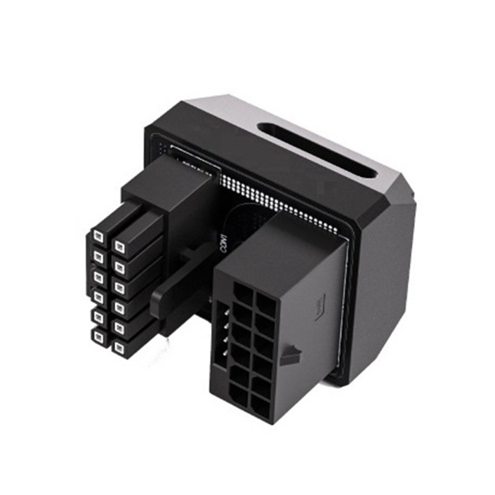 16Pin Gpu Power Connector 180 Degree Angled Adapte 4853917026757