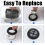 2Pcs Water Tank Filters Replacement Part for Jet M 8