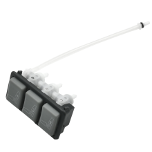 Seat Lumbar Adjustment Button Valve for ISRI 6860 NTS / MAN TGX Truck - 29074-02/04E / 81623986093 / 42538404