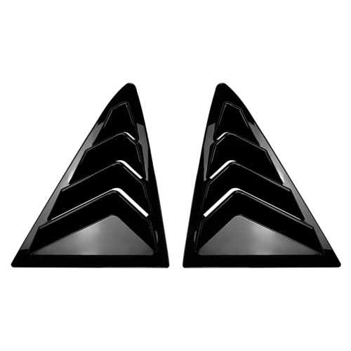 Car Rear Triangular Window Louvers Shutters Blinds 1
