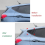 Car Rear Triangular Window Louvers Shutters Blinds 3