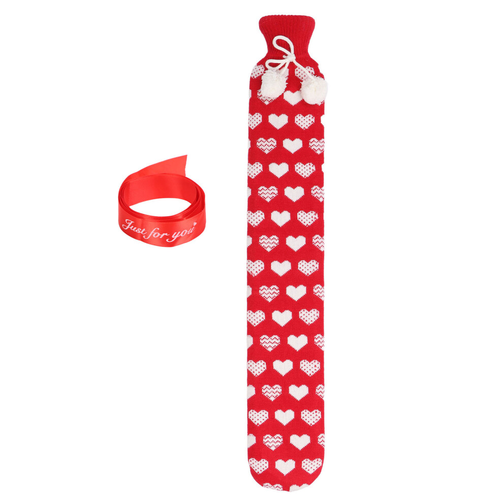 Hot Water Bottle Soft Rubber Knitting Sleeve Hot
