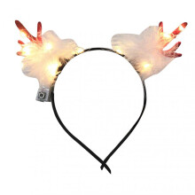 Headband Lovely Comfortable to Wear 5 Styles Christmas Reindeer Antlers Headband for Nightclub