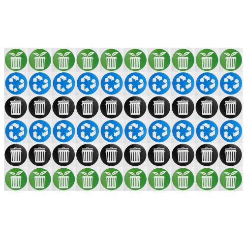 60Pcs/Set Circular Garbage Collection 1