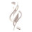 Spiral Modern LED Wall Light, Cool White Light 6000K 3