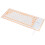 Teclado de silicona naranja con cable USB de 85 teclas para PC 13