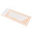 Teclado de silicona naranja con cable USB de 85 teclas para PC 1