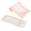 Teclado de silicona naranja con cable USB de 85 teclas para PC 5