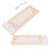 Teclado de silicona naranja con cable USB de 85 teclas para PC 3
