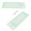 Teclado de silicona de 85 teclas verde con cable USB 8