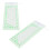 Teclado de silicona de 85 teclas verde con cable USB 9