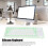 Teclado de silicona de 85 teclas verde con cable USB 11