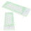 Teclado de silicona de 85 teclas verde con cable USB 10