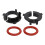 2 pièces TK-106 Support de base de phare LED 12V 100W H7 16