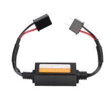 Annuleur d’alarme de défaut du phare LED H7, décodeur anti‑interférence pour phares LED pour voiture