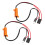 Decoder LED H7 50W 8Ω alloggiamento in alluminio, filo singolo 13