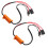 Decoder LED H7 50W 8Ω alloggiamento in alluminio, filo singolo 15