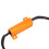Decoder LED H7 50W 8Ω alloggiamento in alluminio, filo singolo 4