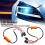 Decoder LED H7 50W 8Ω alloggiamento in alluminio, filo singolo 5