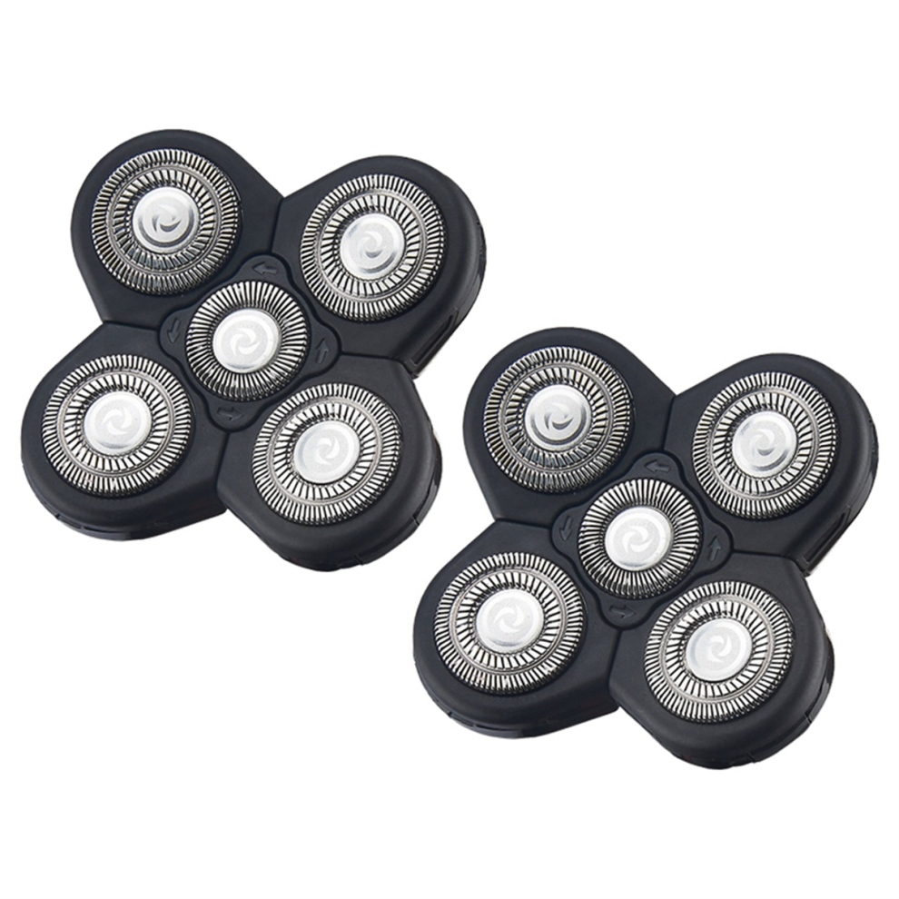 Semoic 2Pcs Replacement Shaver Head Electric 5D Independe