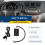 Autoradio-Audioadapter Bluetooth AUX-Kabel Microp 10