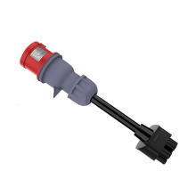 5-Pin CEE Adapter 32A Red for Tesla Model S 3 X Y Gen 2 EV Charger - Universal Mobile Connector