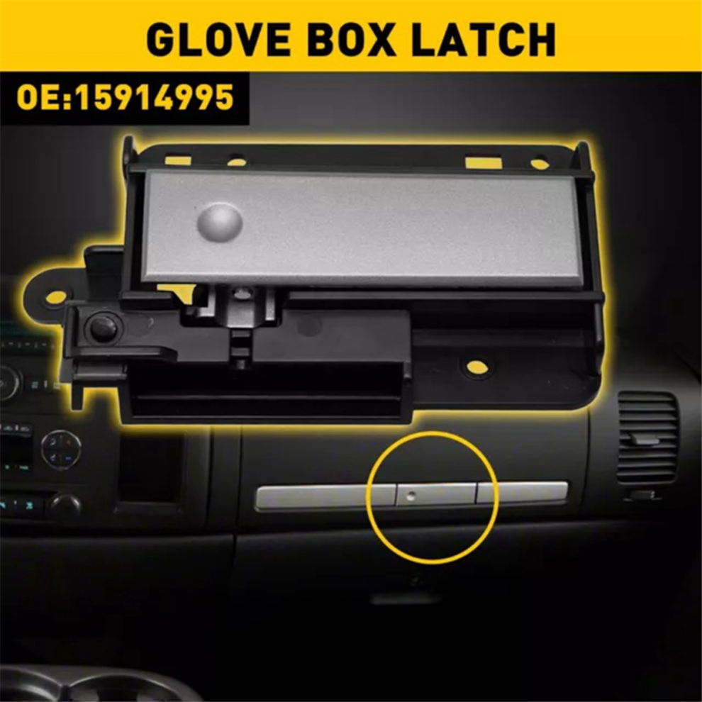 Automobile Glove Box Latch Handle For 1500 Silver 4851880599117