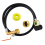 Propane Refill Adapter Hose Extension with Gauge a 1