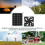 Solar Panel Powered Fan Mini Ventilator 10w Exhaus 7