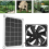 Solar Panel Powered Fan Mini Ventilator 10w Exhaus 6