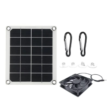 Exhausus 10W solarbetriebener Mini-Ventilator
