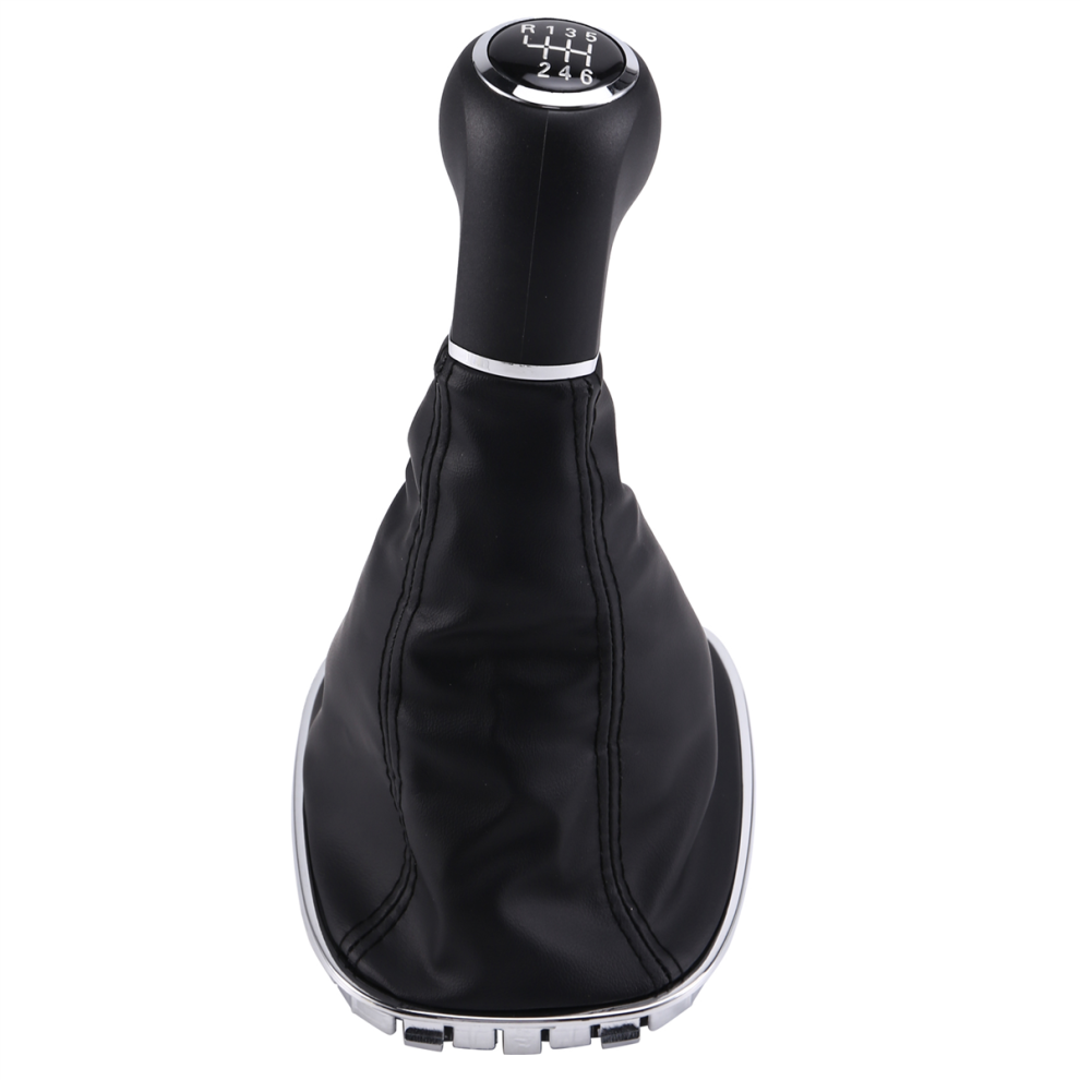 6 Speed Car Gear Shift Knob With Boot Manual Trans 4851880599858