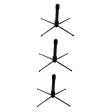 3pcs Flute Holder Clarinet Stand Folding Support Stylish Desktop Rack for Woodwind Instruments Display