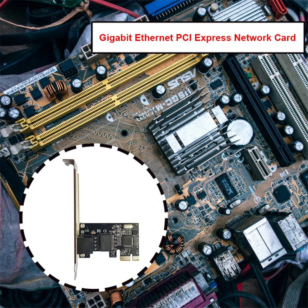 Pci-E Network Card 1000Mbps Gigabit Ethernet Pci E 4851880507167