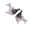 2PCS Suspension Control Arm Ball Joint for Golf MK 2